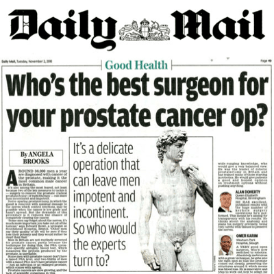 Whos the best surgeon for your prostate cancer