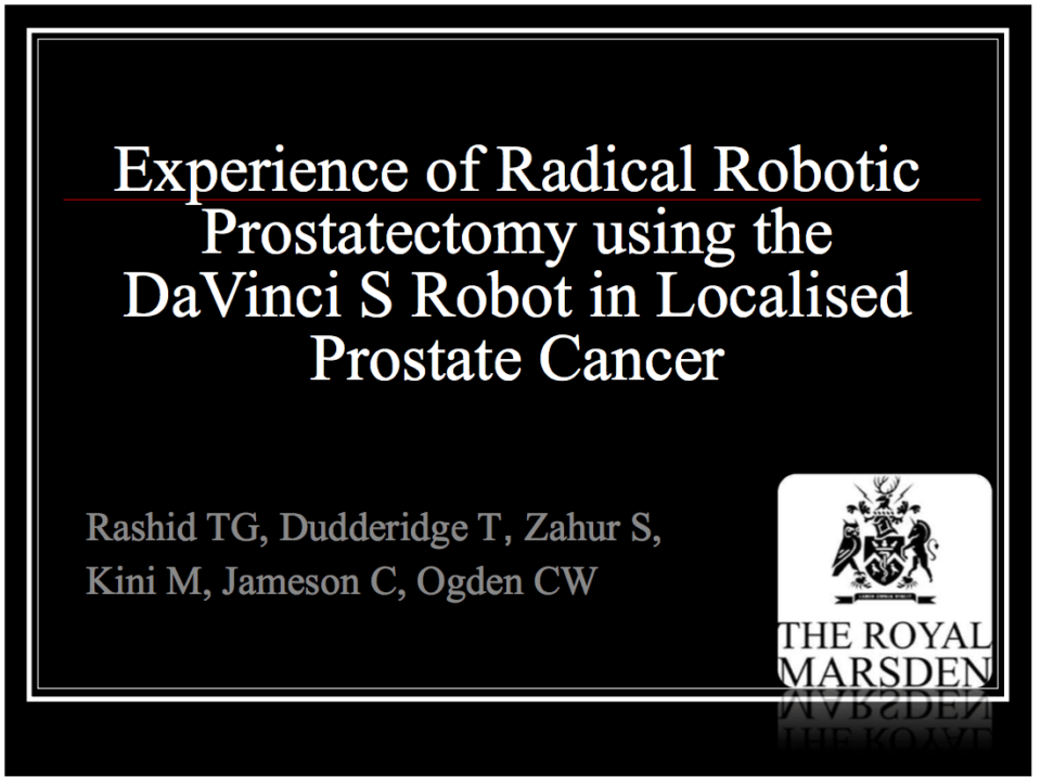 Experience of Radical Robotic